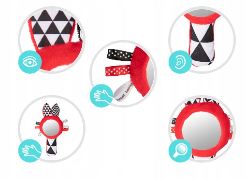 CANPOL ZABAWKA SENSORYCZNA KONTRASTOWA LUSTERKO Marka Canpol