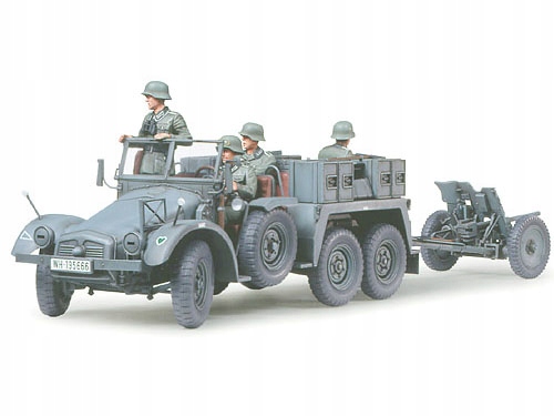Krupp Kfz.69 a kanón 3.7cm PaK36 35259 Tamiya