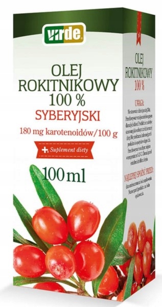 

Olej rokitnikowy z rokitnika 100% 100 ml virde