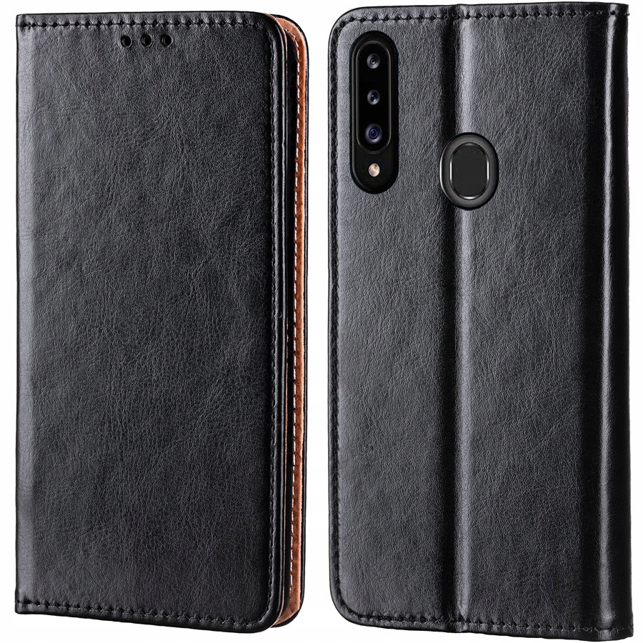 

Etui Skórzane Case do Samsung Galaxy A20s + Szkło