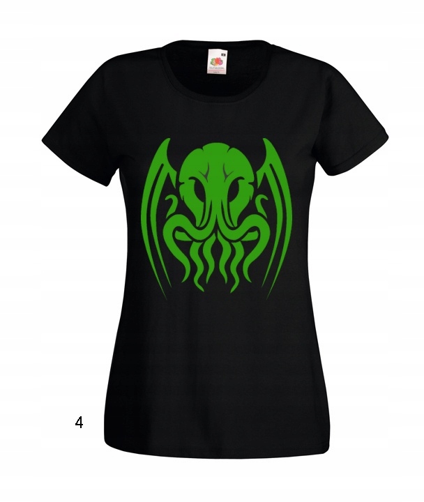 

Koszulki Damskie Cthulhu Zew Cthulhu Ośmiornica