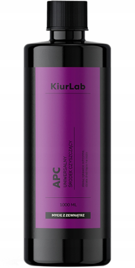 KIURLAB APC WSZECHSTRONNY ŚRODEK CZYSZCZĄCY 1L BUTELKA 1L DO ROZCIEŃCZANIA Pojemność opakowania 1000 ml