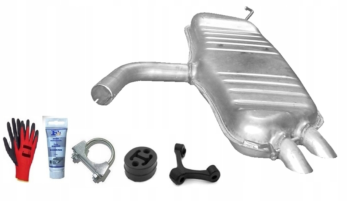 Vw Touran 1.9TDi 2004-2010 koncový tlumič+bonus