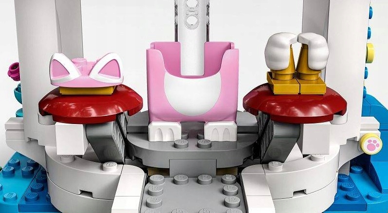 LEGO Super Mario Cat Peach i Lodowa wieża 71407 Liczba elementów 494 szt.