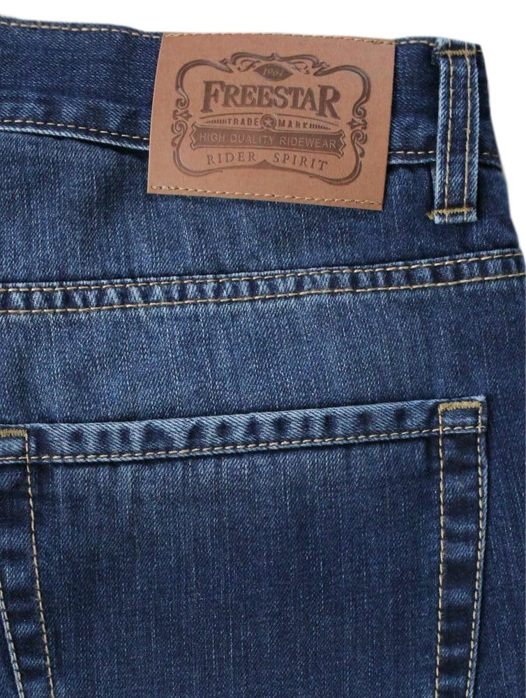 Spodnie Jensowe Freestar Road Vintage Rozmiar S Materiał jeans