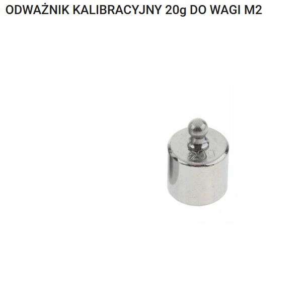 ODWAŻNIK KALIBRACYJNY 20g DO WAGI М2