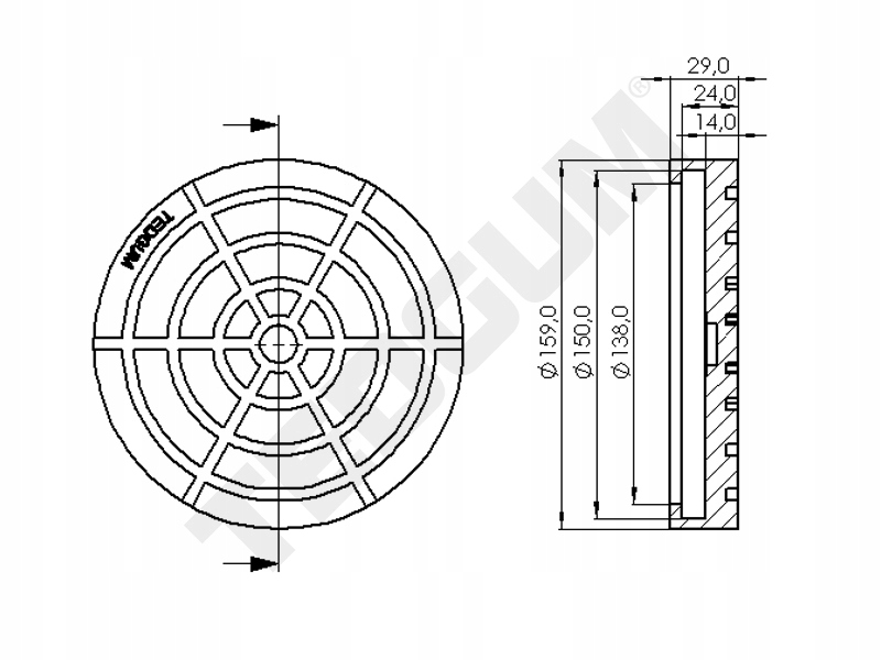 PODKŁADKA PODNOŚNIKA PODNOŚNIK-SAMOCHODOWY Udźwig 1 kg