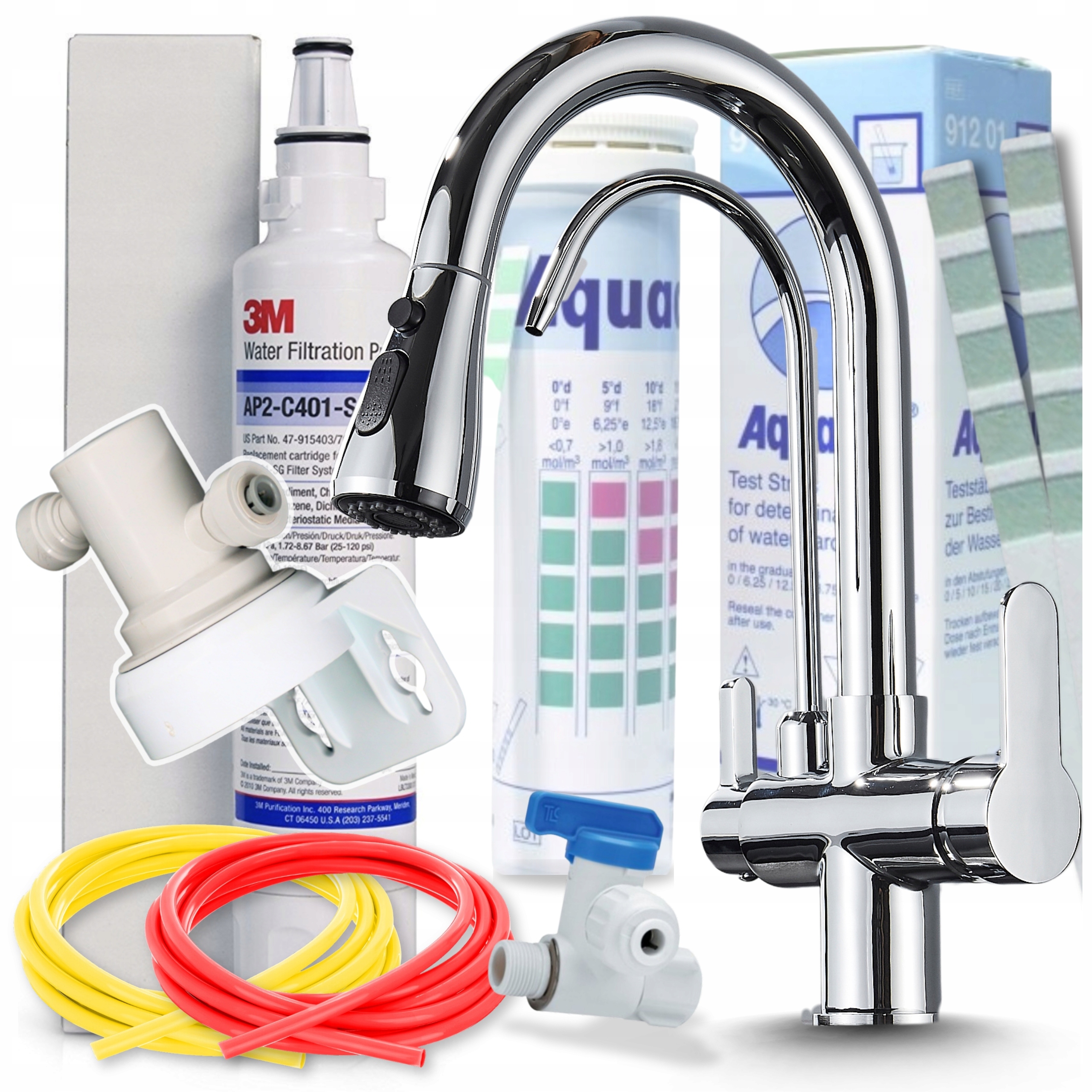 Filtr na pitnou vodu Systém změkčování čištění pod Dřez Set Baterie