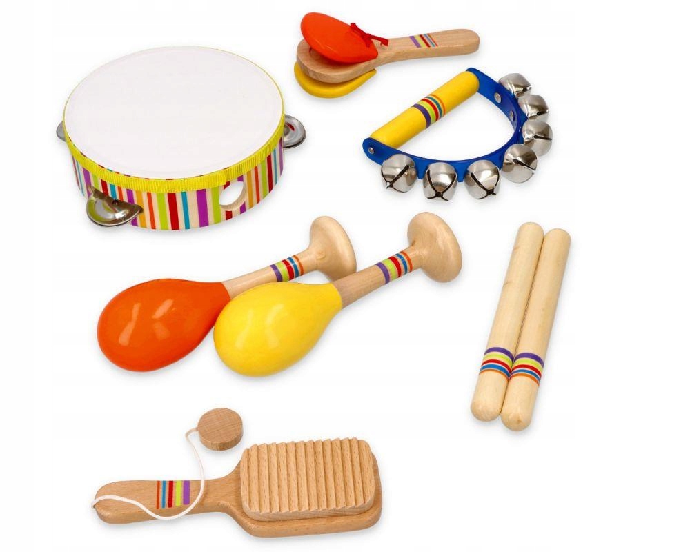 Tęczowy zestaw muzyczny Marka Lelin