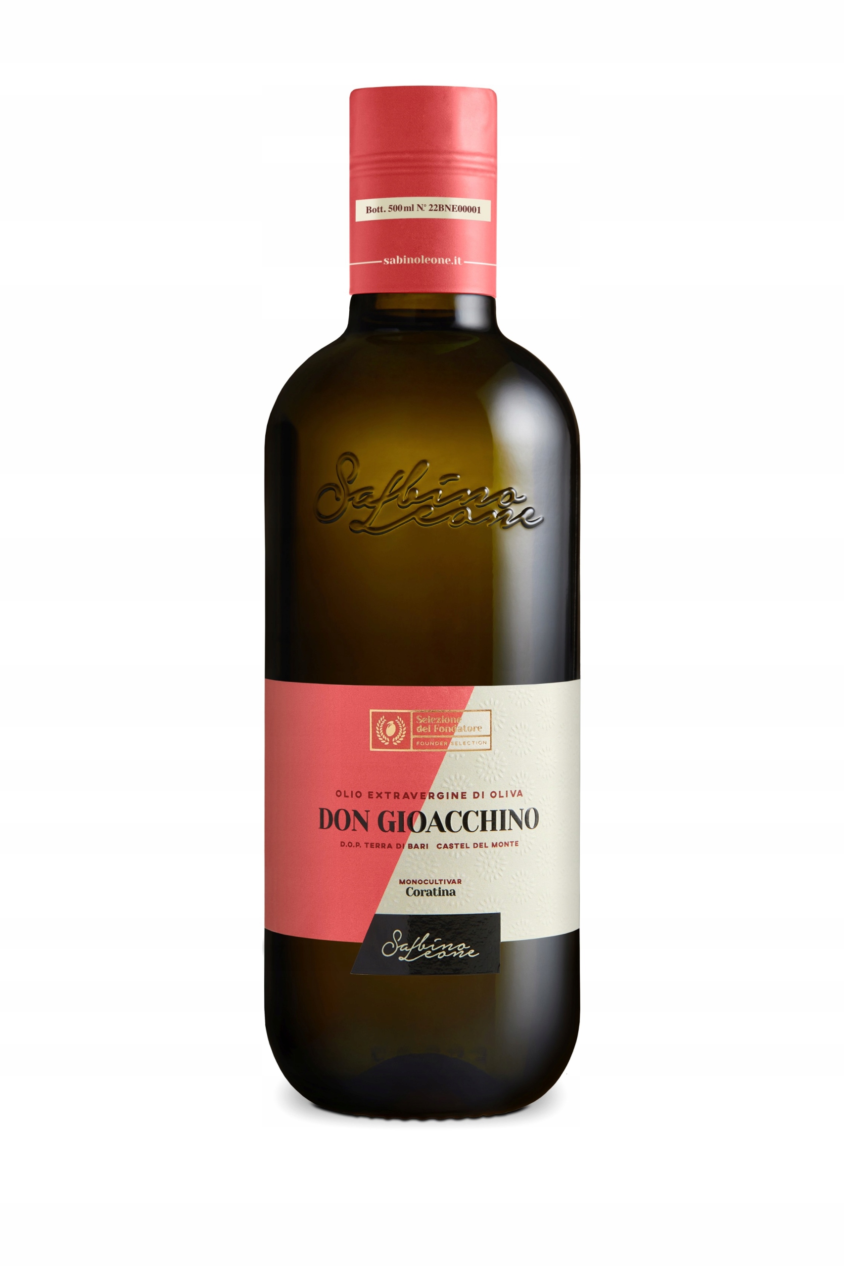 Sabino Leone Don Gioacchino Dop Wloska Nr 1 Oliwa z Oliwek Extra VIRG.500ml