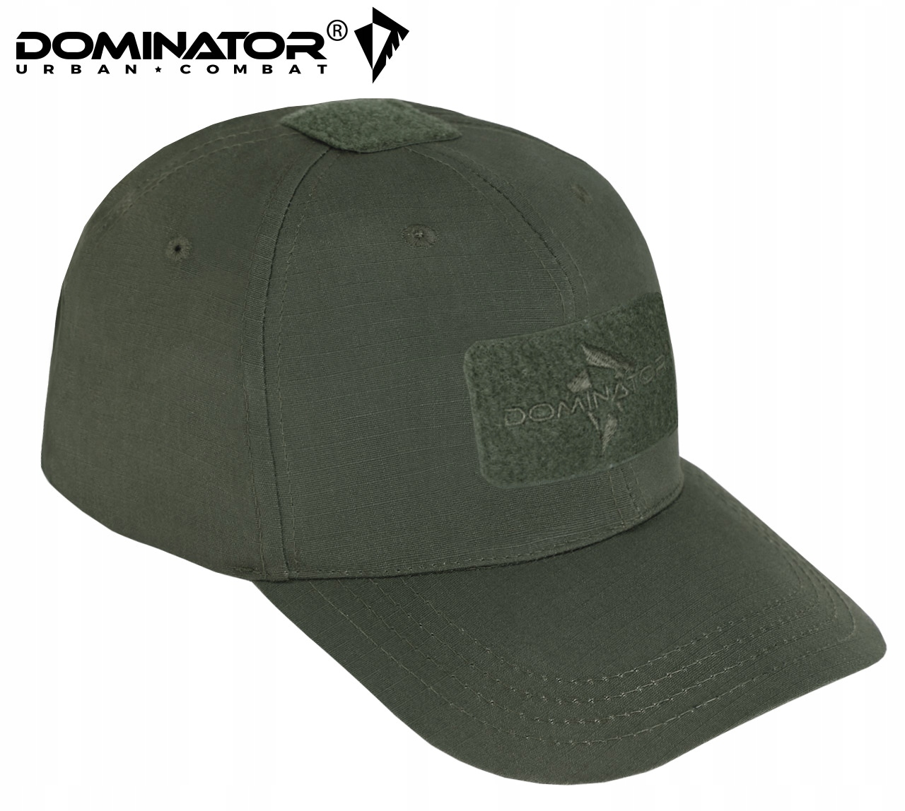 CZAPKA Z DASZKIEM BEJSBOLÓWKA DOMINATOR OLIVE Kolekcja Militaria,Outdoor