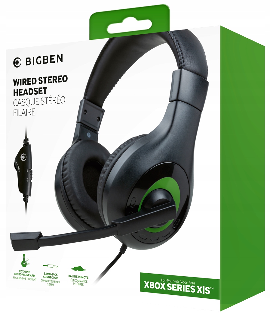 

Bigben Słuchawki V.1 do konsoli Xbox One Series Xs