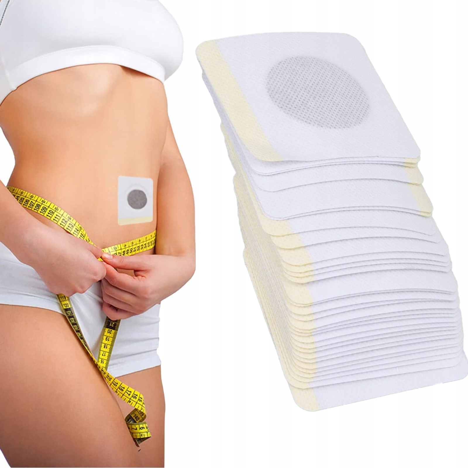 SLIM PATCH PLASTRY ODCHUDZAJĄCE NATURALNE SKŁADNIKI 100SZT ODCHUDZANIE