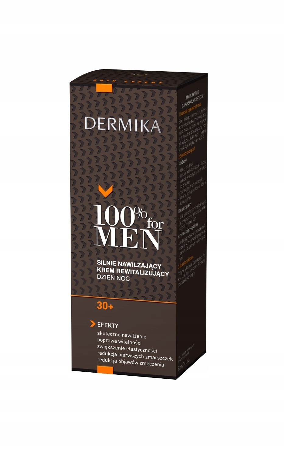 Dermika 100% krém pro muže 30+, silně hydratační a revitalizační denní krém