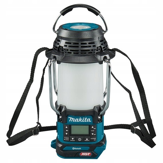 akumulátorový rádiový přijímač s lampou, 40 V max Xgt, Makita [MR010GZ]