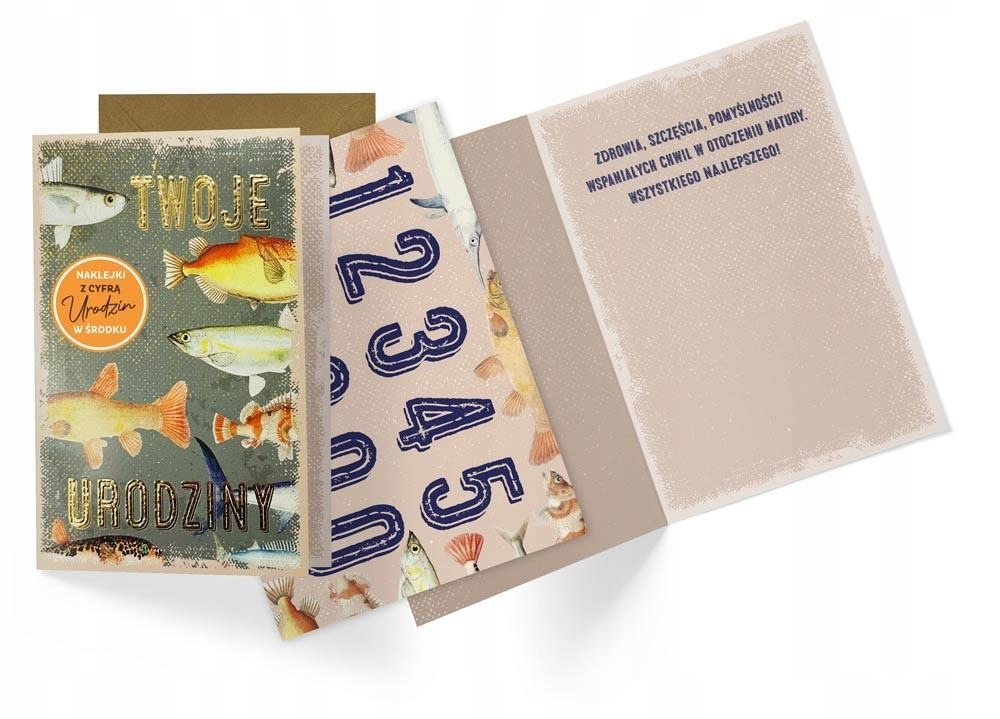 KARNET B6 URODZINY (WYMIENNE CYFRY)