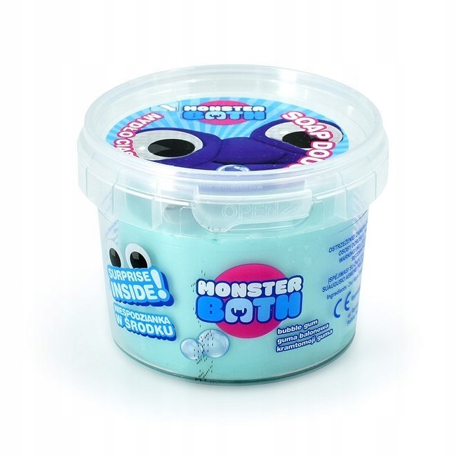 MONSTER BATH ciastolina do kąpieli dla dzieci 4sz Rodzaj inny