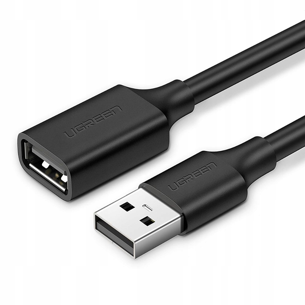 

Ugreen Przedłużka Adapter Usb 2.0 5M Czarny (US103