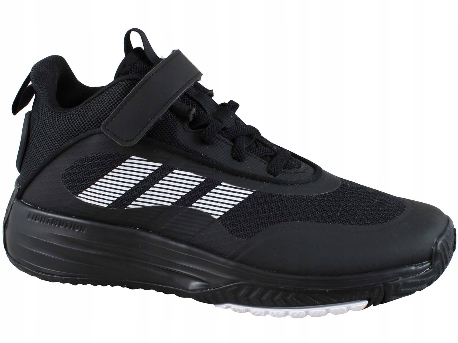 Adidas Ownthegame 3.0 K IF4593 Buty Dziecięce Wysokie Trampki Czarne