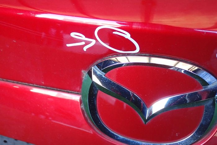 MAZDA CX-5 CX5 12- boot doors rear part kamera