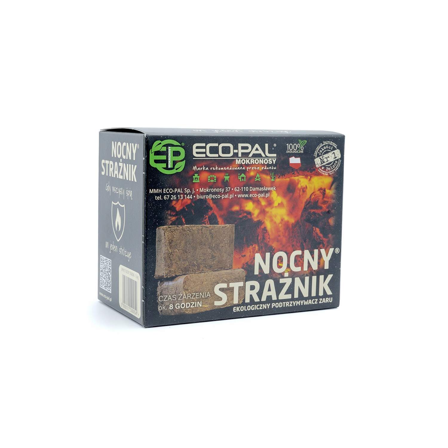 

Brykiet drzewny nocny strażnik żaru opału 1,9 4SZT