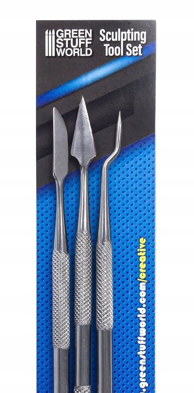 

Green Stuff Sculpting Tools narzędzia 3 szt.