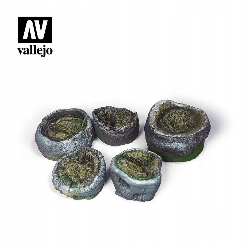 Vallejo SC302 1:35 Scenics: Palm Stumps [resin Kit]