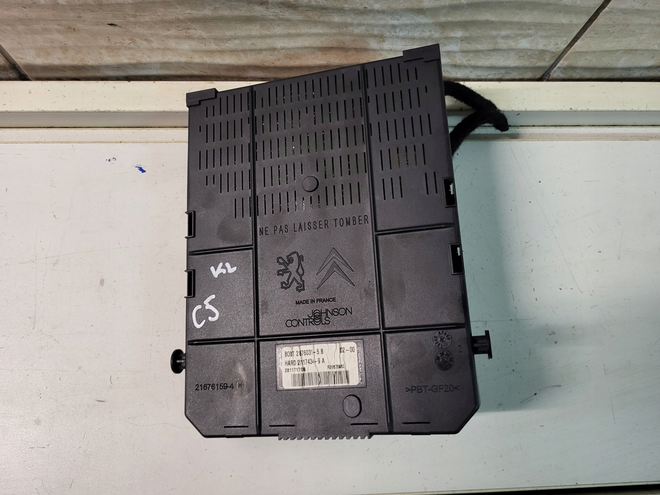 compartment module BSI CITROEN C5 PEUGEOT 407 9661940380