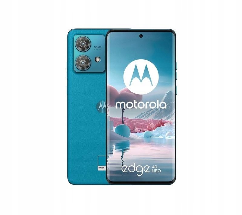 Smartphone Motorola Moto Edge 40 Neo 5G 12/256GB DualSIM Modrá Caneel Bay