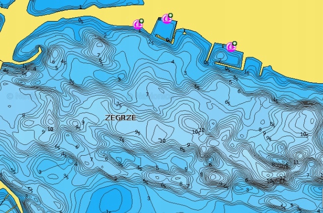 Mapa Navionics+ Regular NAEU081R na karcie mSD Marka bez marki