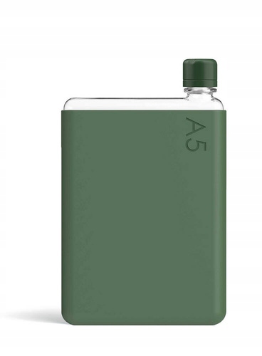 Víceúčelová láhev na nápoje Memobottle Original A5 750 ml moss zelená