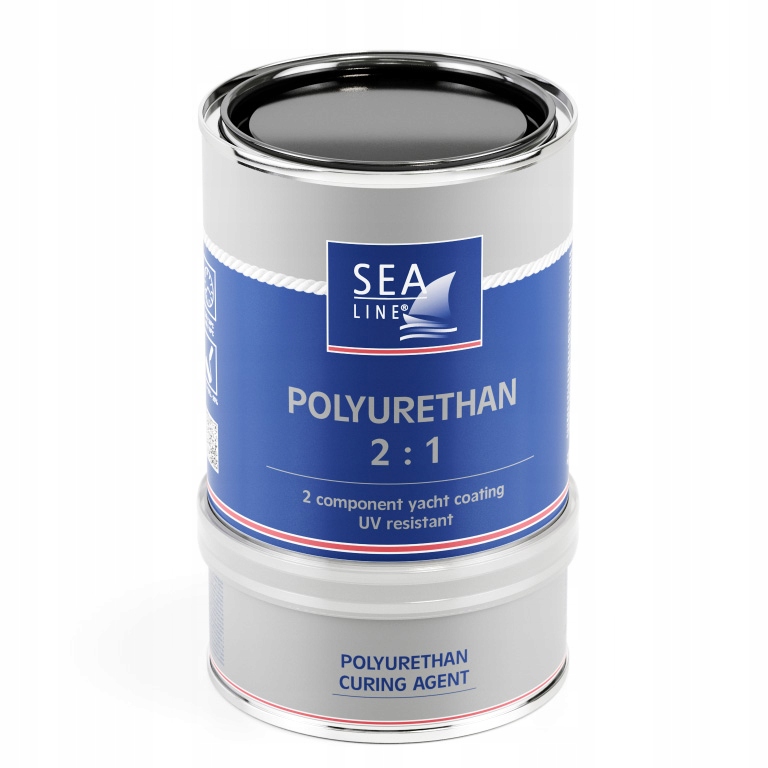 Farba Poliuretanowa Do Łodzi 0,75L Czarna 00118