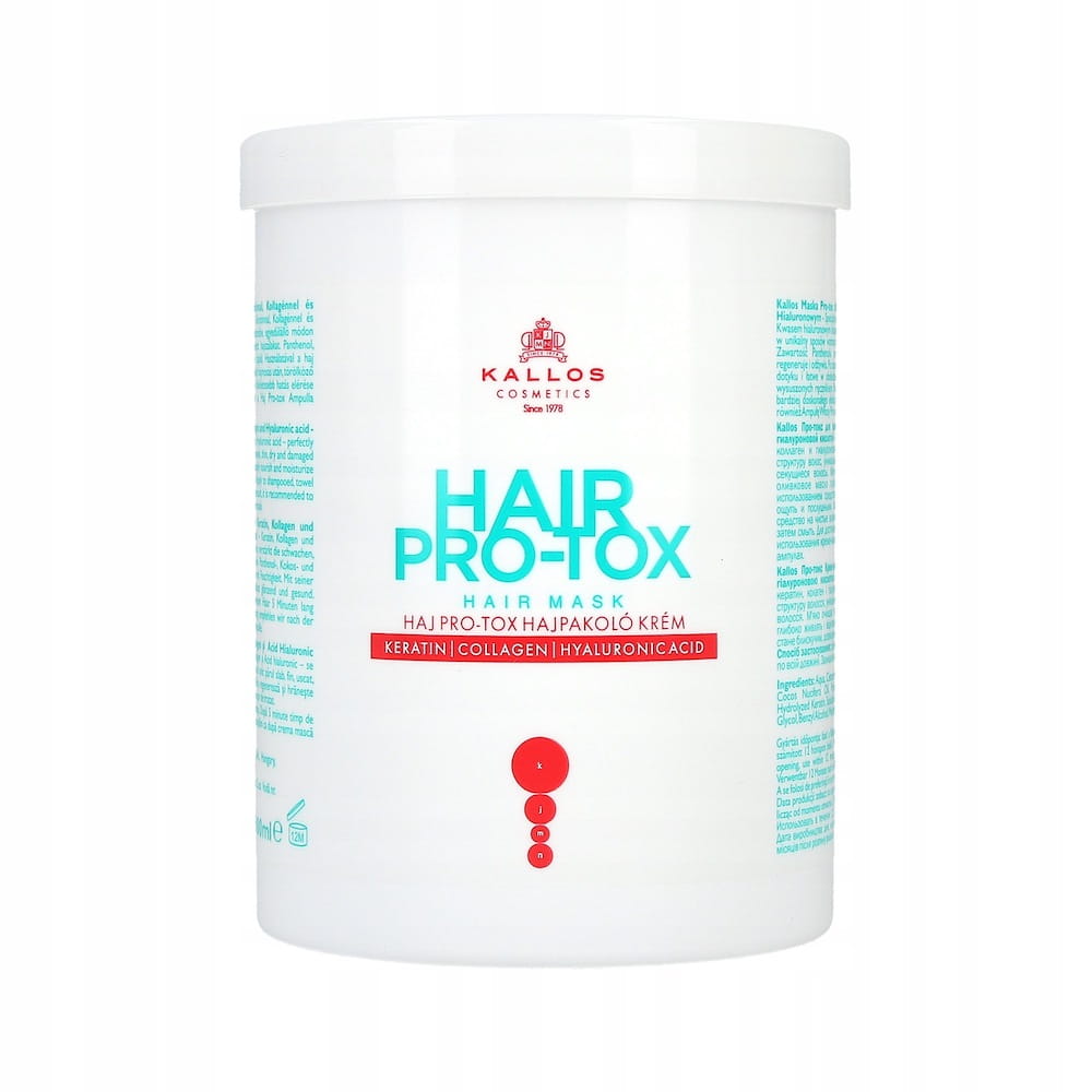 

Kallos Kjmn Hair Pro-tox Maska Regenerująca Włosy