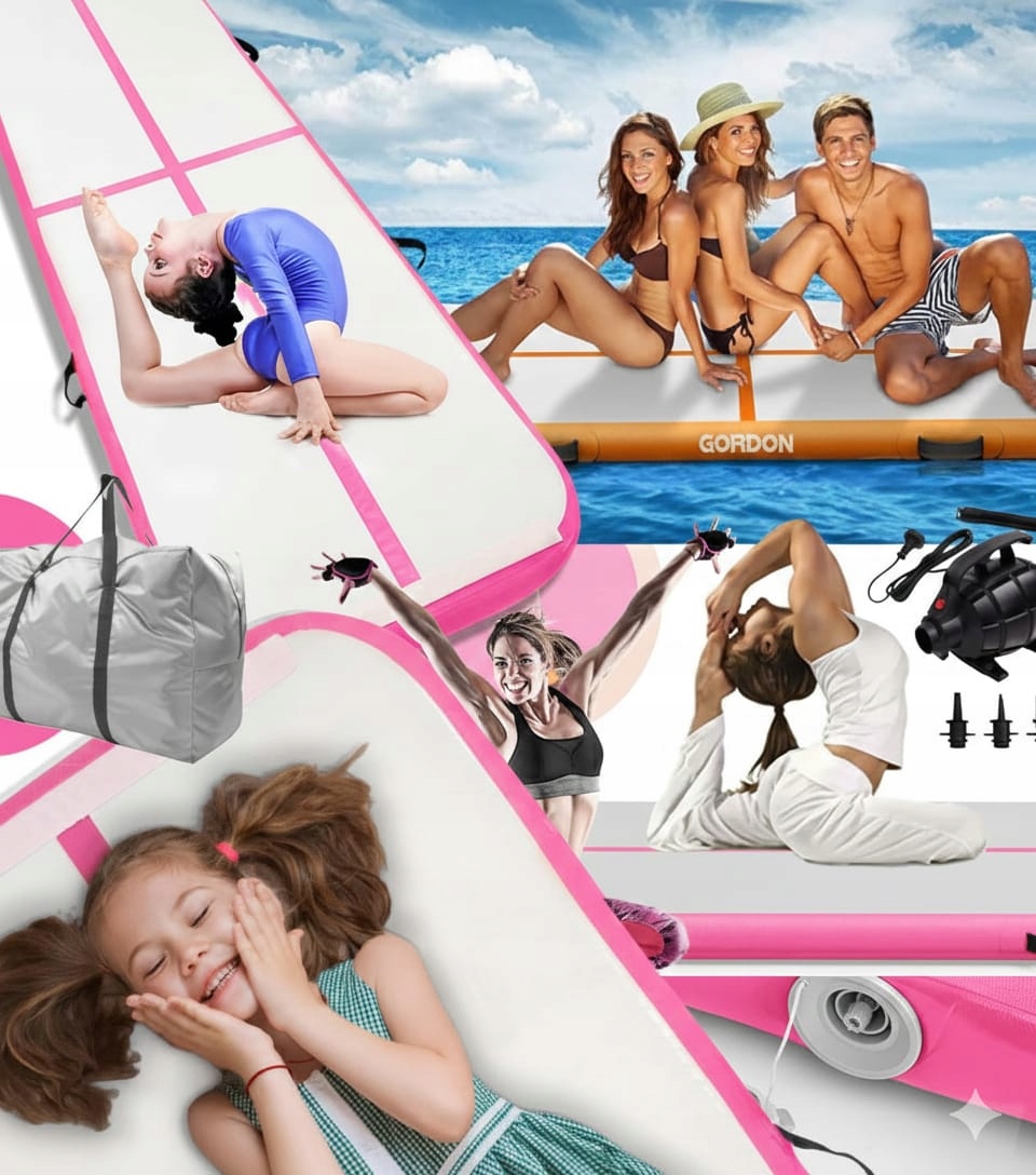 Airtrack 5 M Akrobatická Dráha Gymnastická Podložka Matrace Pro Cvičení