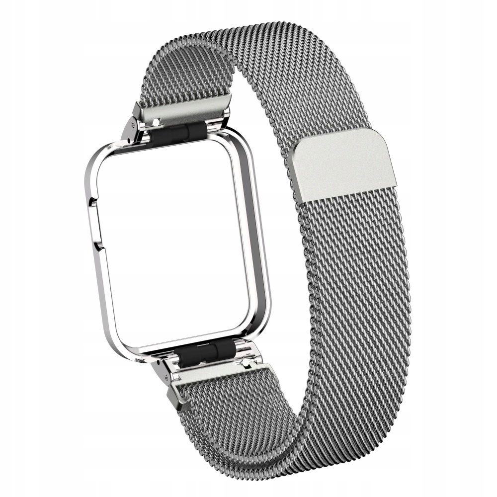 PASEK BRANSOLETA OPASKA DO XIAOMI MI WATCH LITE - SILVER Materiał inny metal