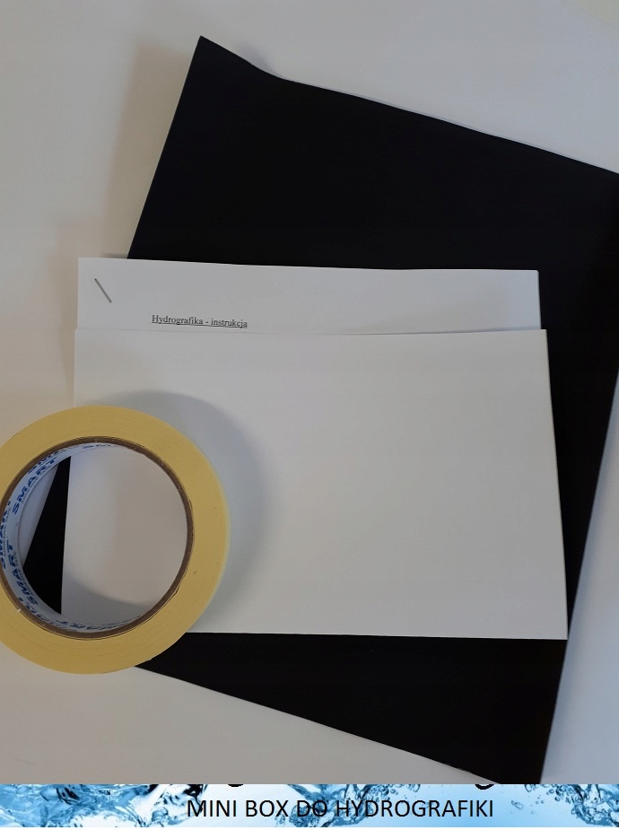 Hydrografika folia do hydrografiki Mini box Rodzaj wanna do hydrografiki