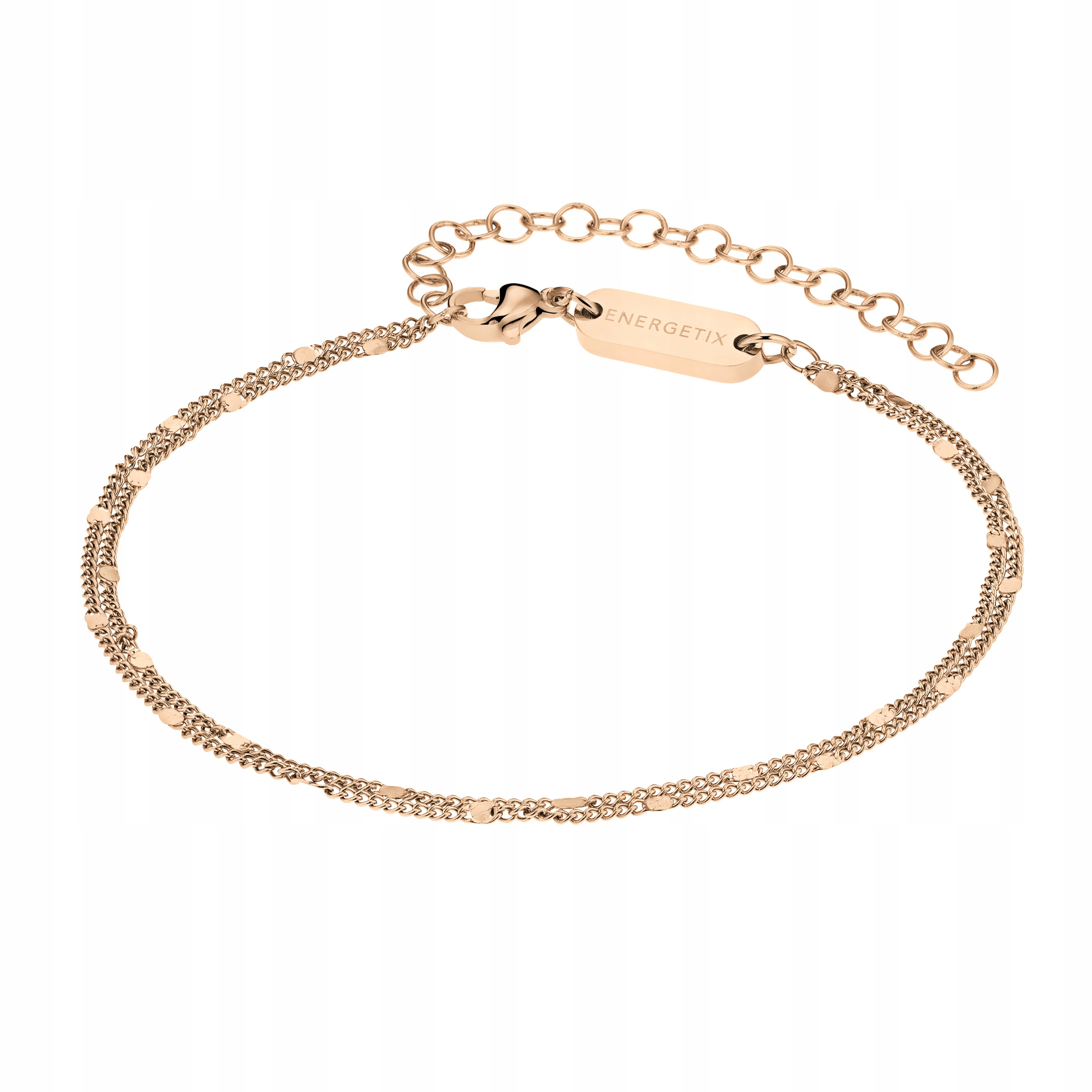 Magnetický náramek na nohu Růžové zlato Ocel Nastavitelná