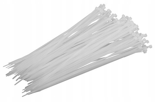 

Białe Opaski Zaciskowe Trytytki 3,6X200MM 100szt