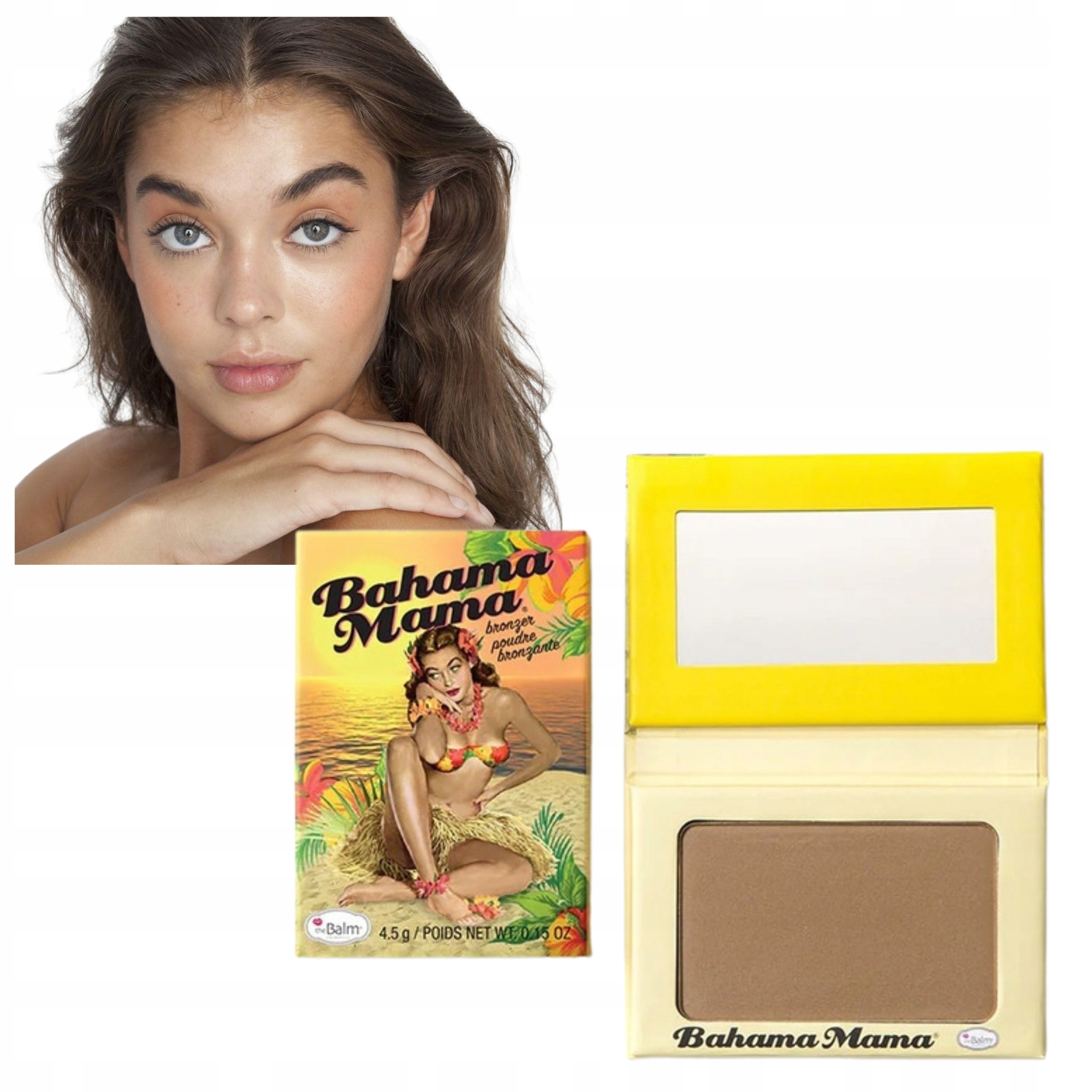 The Balm Bahama Mama – matowy bronzer & kontur, efekt naturalnej opalenizny