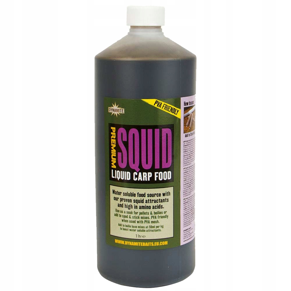 Dynamite Baits Liquid Squid Carp Food 1L