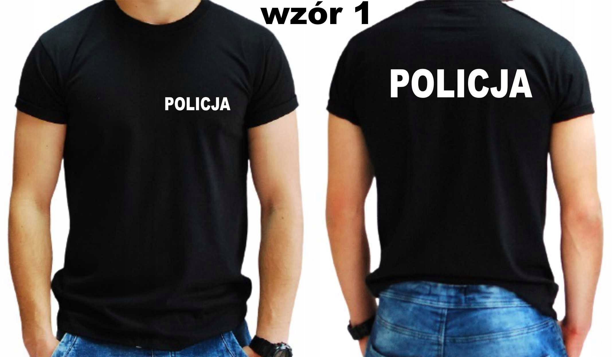 

Koszulka Policja Straż Ochrona Trener Ratownik