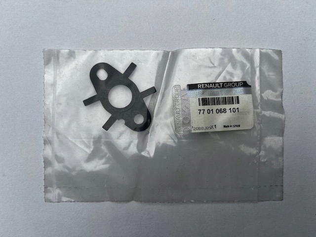 Renault OE 7701068101 uszczelka przewodu turbiny