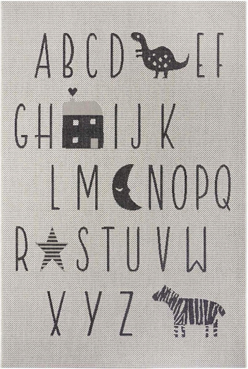 Šnúrkový koberec na terasu, plochý, 120 x 170 cm