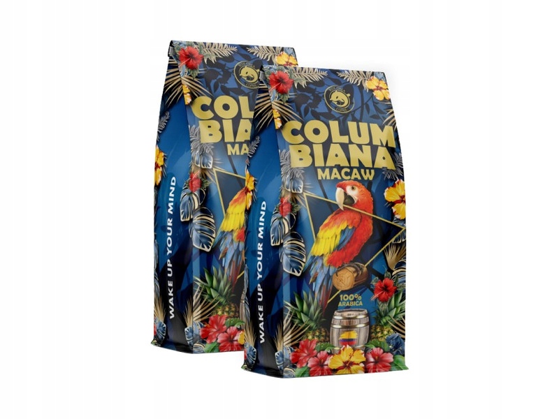 Kawa Blue Orca Coffee Columbiana Macaw 2 x 1 kg