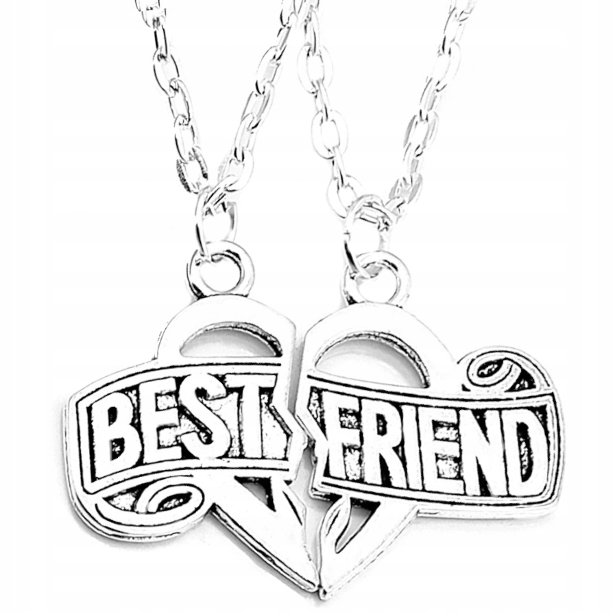 

Naszyjnik Wisiorek Przyjaźni Best Friend Serce