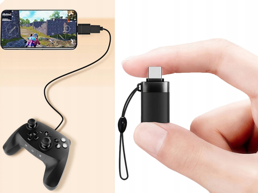 ADAPTER PRZEJŚCIÓWKA USB-C DO USB 3.0 OTG SOLIDNY Marka VERK GROUP