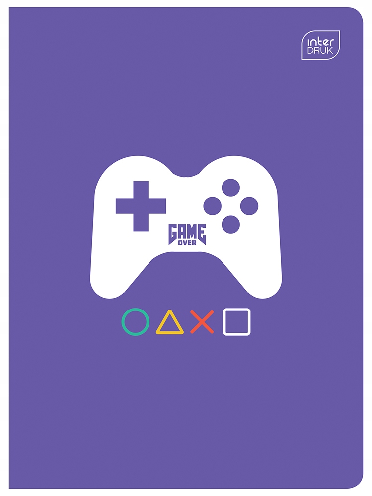 Zeszyt w kratkę A5 Interdruk Game 16 kartek 1 szt. Marka Interdruk