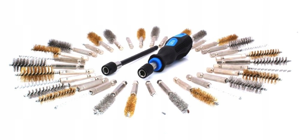 CLEANING BRUSHES A SET OF 38 ELEMENTS