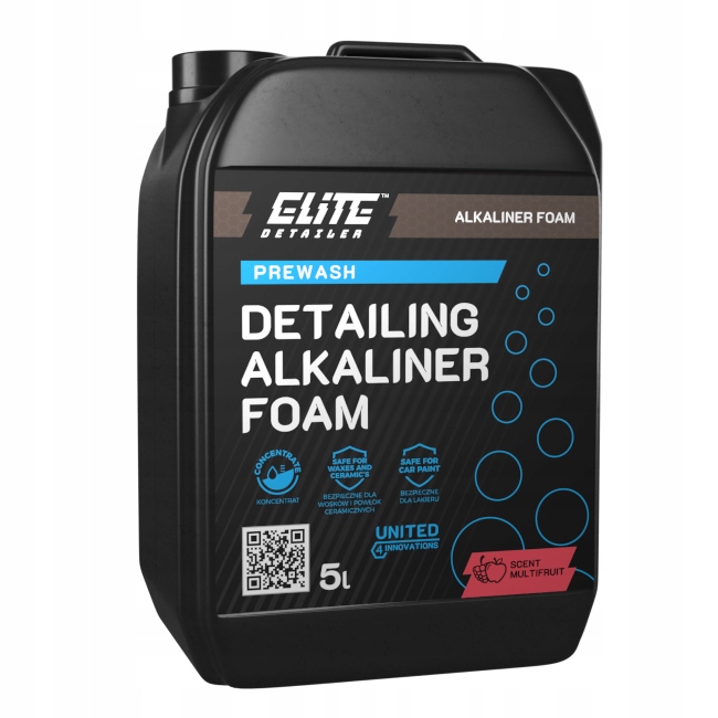 Elite Detailer Detailing Alkaliner Foam 5L – pravidlá