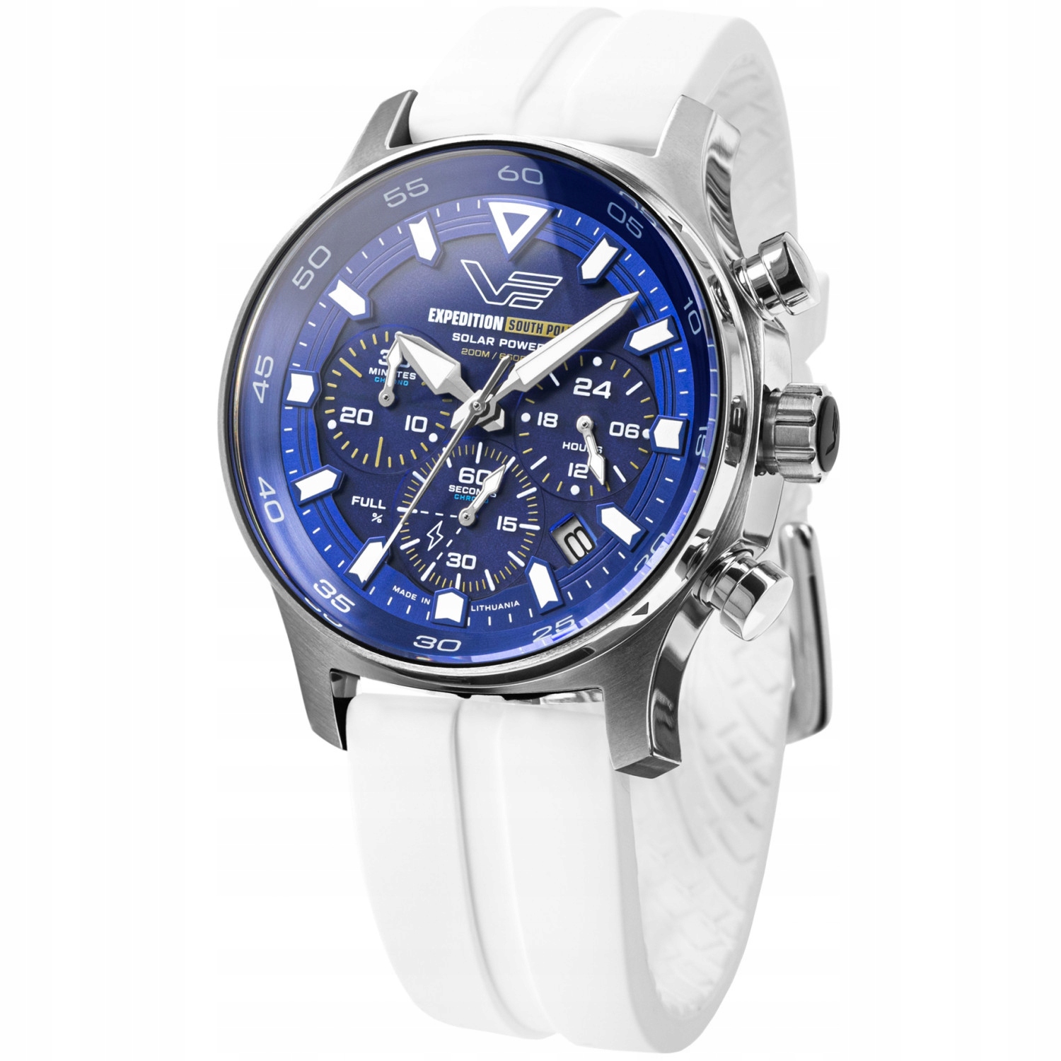 Pánské Hodinky Vostok Europe VR42-592A762SW bílý pásek